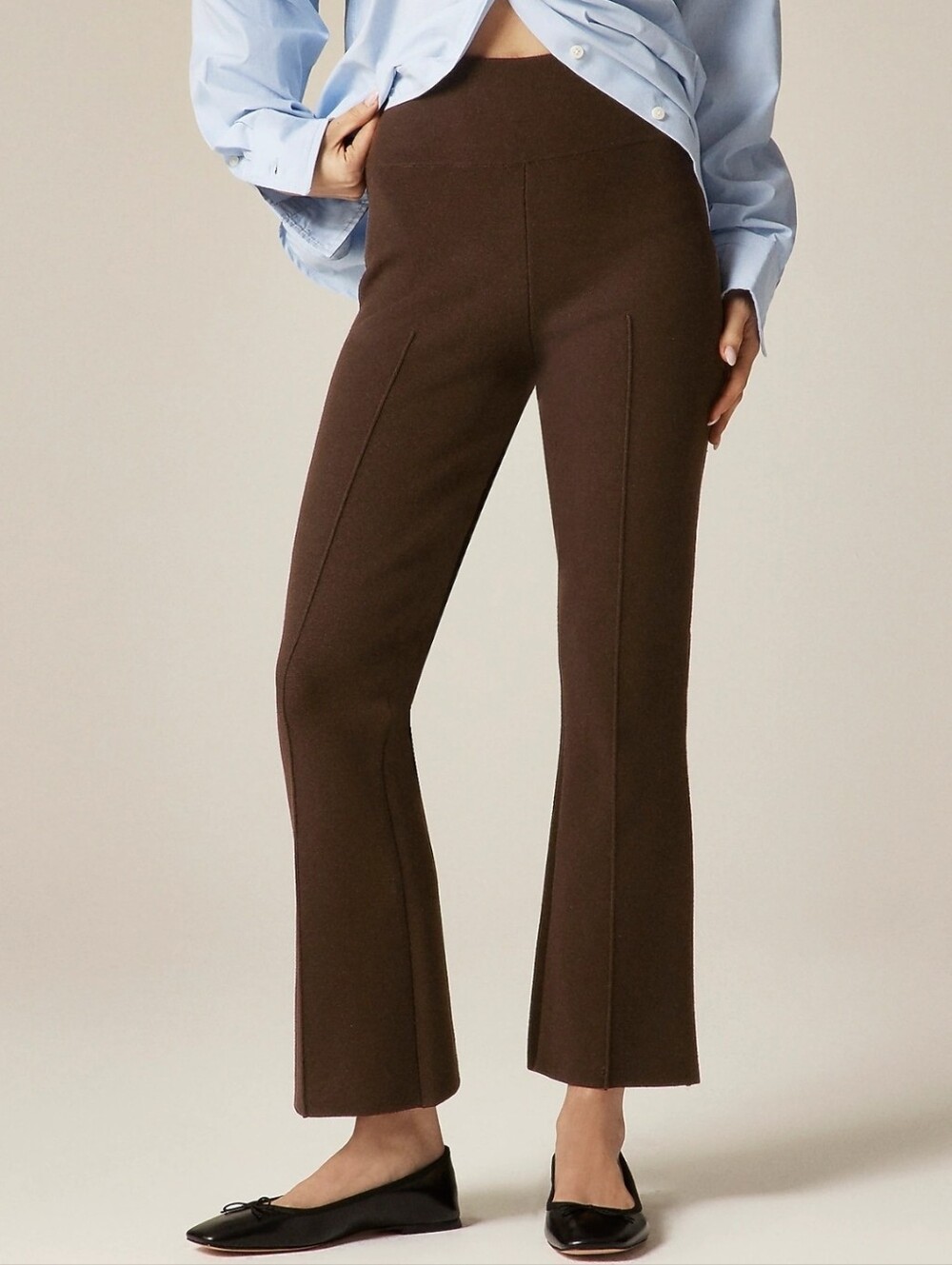 JCrew New Delaney Kickout Sweater Pant SP